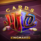 Bouncy ball Cards Hi Lo mini game